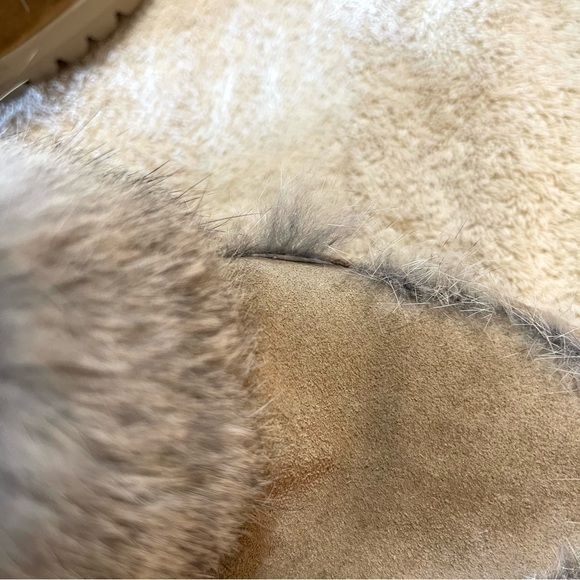 Coach Kaela Suede & Rabbit Wedges Size 11B - Picture 10 of 11